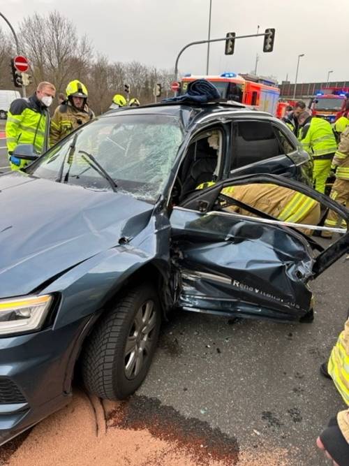 In der Buchholzer Straße ist es zu einem Verkehrsunfall gekommen.